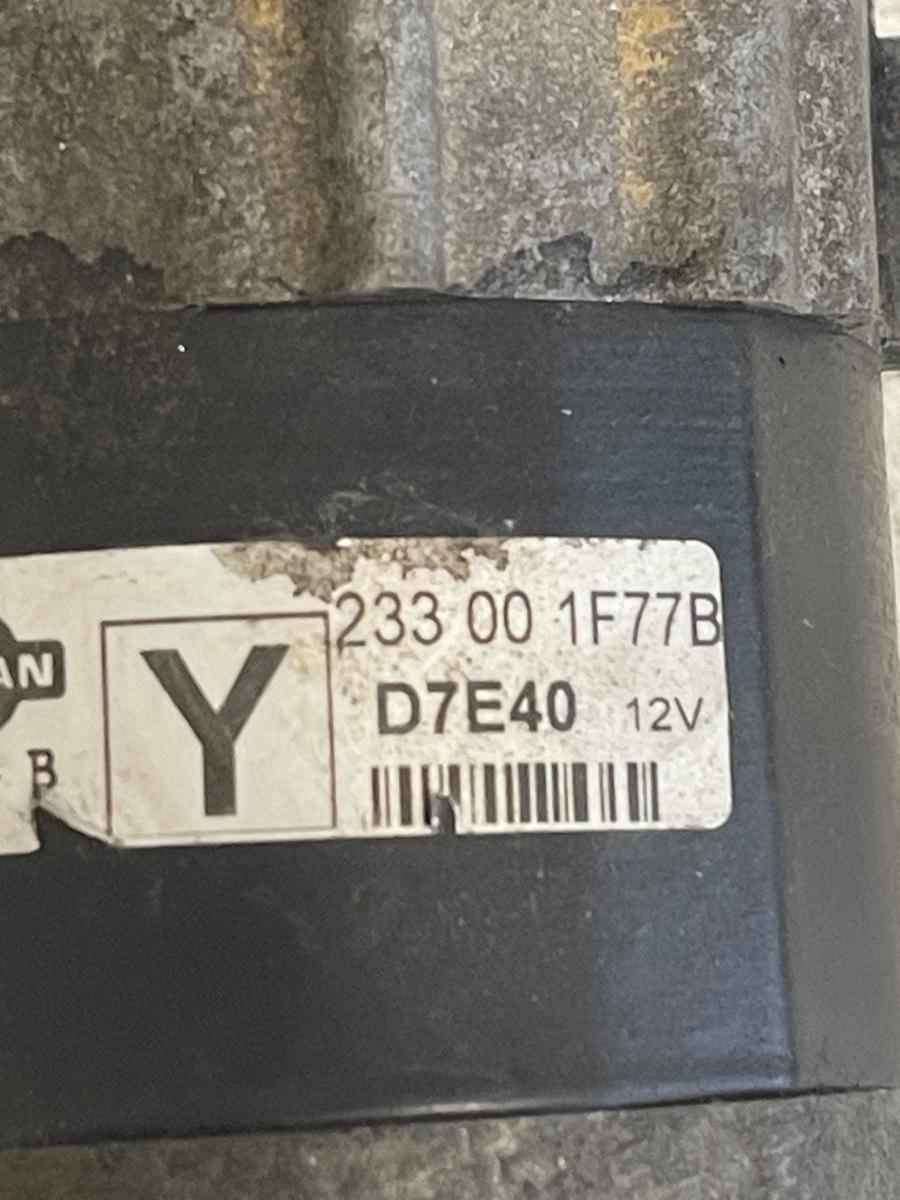 Electromotor NISSAN MICRA II K11 1992 - 2007, NISSAN NOTE E11, NE11 2005 - 2013 1.0B/1.2/1.4B 233001F77B – foto 2