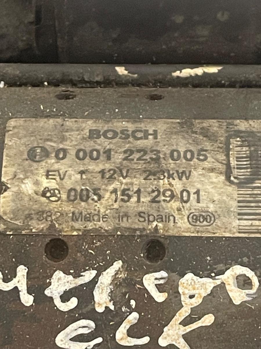 Electromotor 2.7CDI MERCEDES-BENZ E-CLASS II W210 1995 - 2003, MERCEDES-BENZ E-CLASS W211 2002 - 2009 0051512901 0001223005 – foto 2