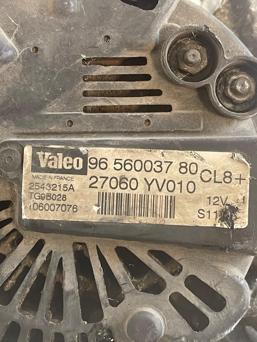 Alternator CITROËN C1 1.4HDI 27060YV010 9656003780 – foto 3