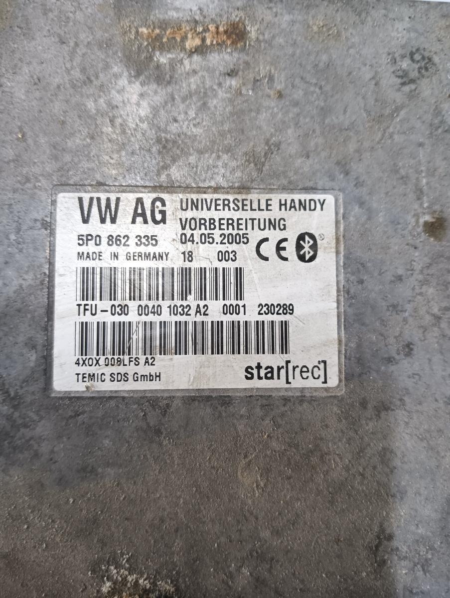 Modul bluetooth  SKODA OCTAVIA II Combi 1Z5 2004 - 2013 5p0862335 – foto 2