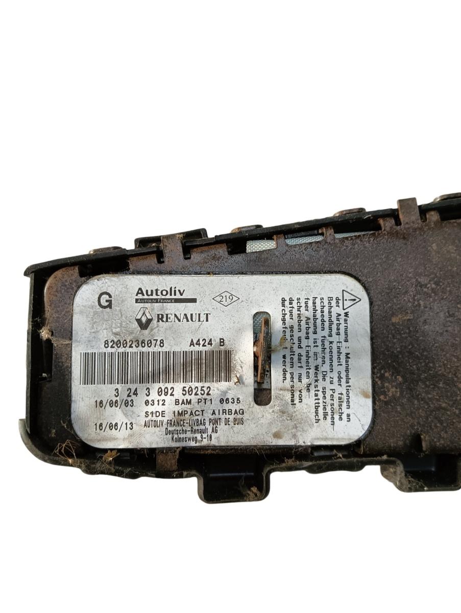 Airbag scaun stanga fata RENAULT LAGUNA II BG0/1_ 2001 - 2007 8200236078 – foto 2
