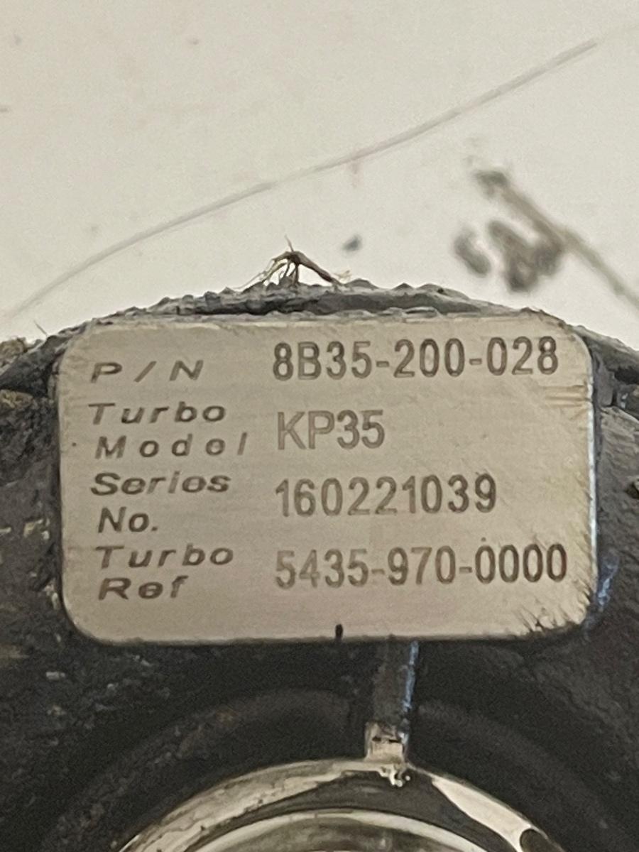 Turbina RENAULT Symbol I [ 1998 - 2008 ] 1.5DCI EURO3  5435-970-0000 / 8B35-200-028 – foto 2