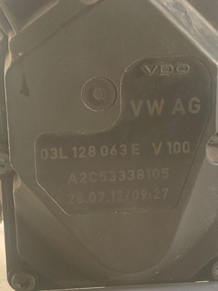 Clapeta de acceleratie AUDI A4 IV 8K2, B8 2007 - 2015 2.0 TDI CAG A2C53338105 03L128063E – foto 2