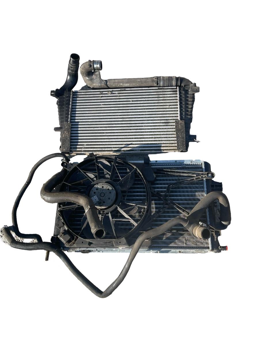 Ansamblu radiatoare cu ventilatoare complet OPEL ASTRA G F48_, F08_, T98 1998 - 2009 1.7  13223399