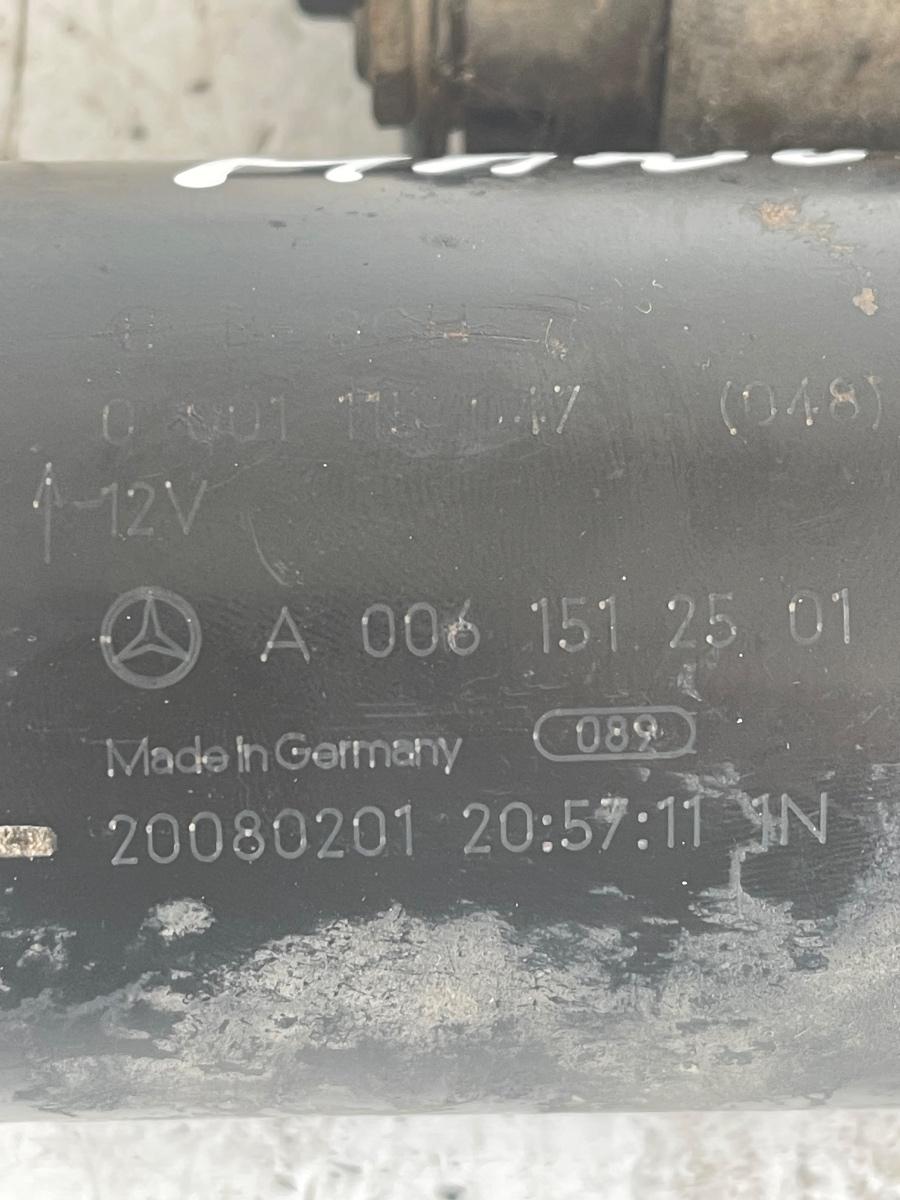 Electromotor MERCEDES-BENZ C-CLASS W204 2007 - 2014 2.2CDI MANUAL ! A0061512501 – foto 2