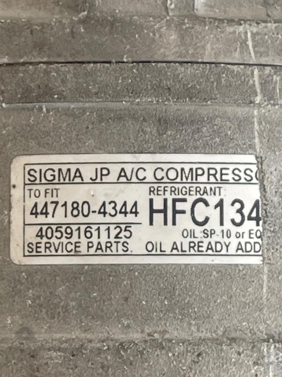 Compresor  AC VOLKSWAGEN GOLF V 1K1 2003 - 2009, AUDI A3 II 8P1 2003 - 2013 4059161125 447180-4344 – foto 3