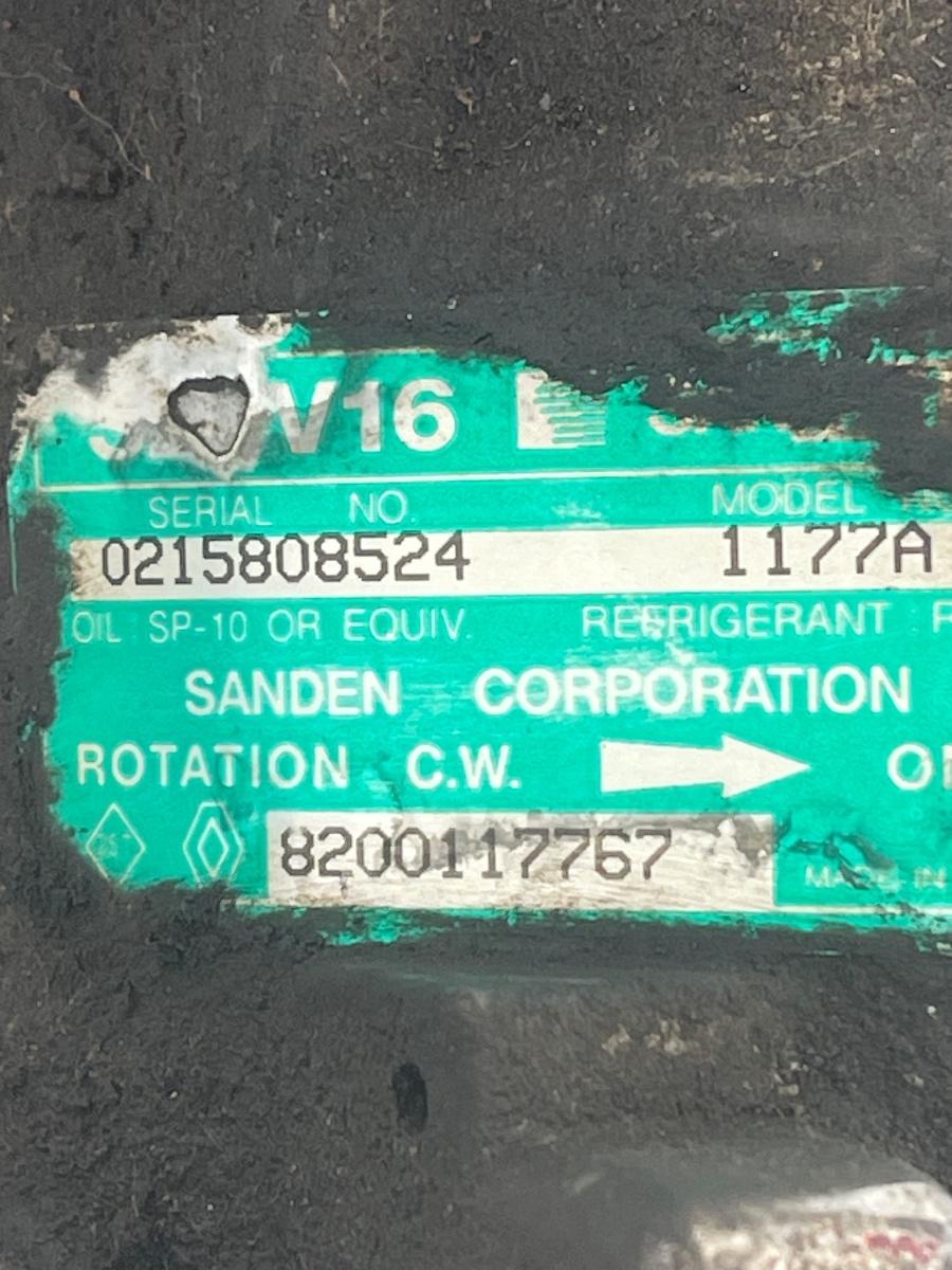 Compresor  AC DACIA LOGAN LS_ 2004 - >1.4B/1.6B   8200117767 / 0215808524 – foto 2