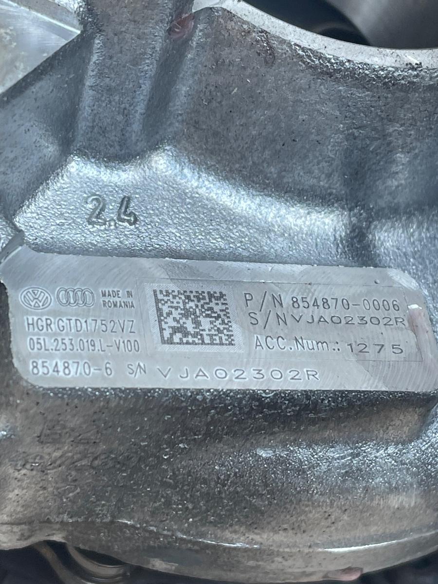Turbina AUDI A6 C8, 4A2 2018 - > 2.0 40 TDI Mild Hybrid DFBA 05L253019L – foto 2