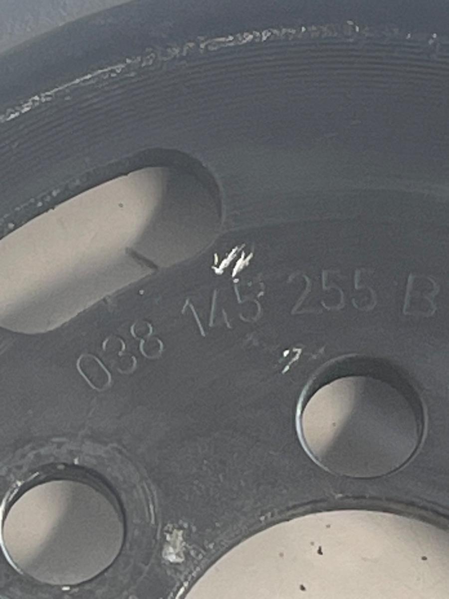 Fulie pompa servodirectie AUDI A4 III 8EC, B7 2004 - 2008 2.0 TDI BPW 038145255B – foto 2