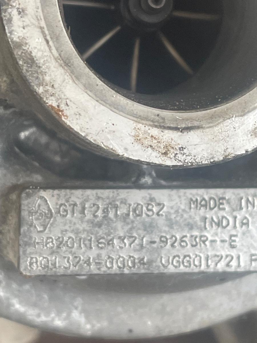 Turbina RENAULT KANGOO Express FW0/1_ 2008 - > 1.5 dCi 90 K9K 608, K9K 628, K9K 808, RENAULT KANGOO / GRAND KANGOO KW0/1_ 2008 - > 1.5 dCi 90 K9K 608, K9K 628, K9K 808 801374-0004 H8201164371 – foto 2
