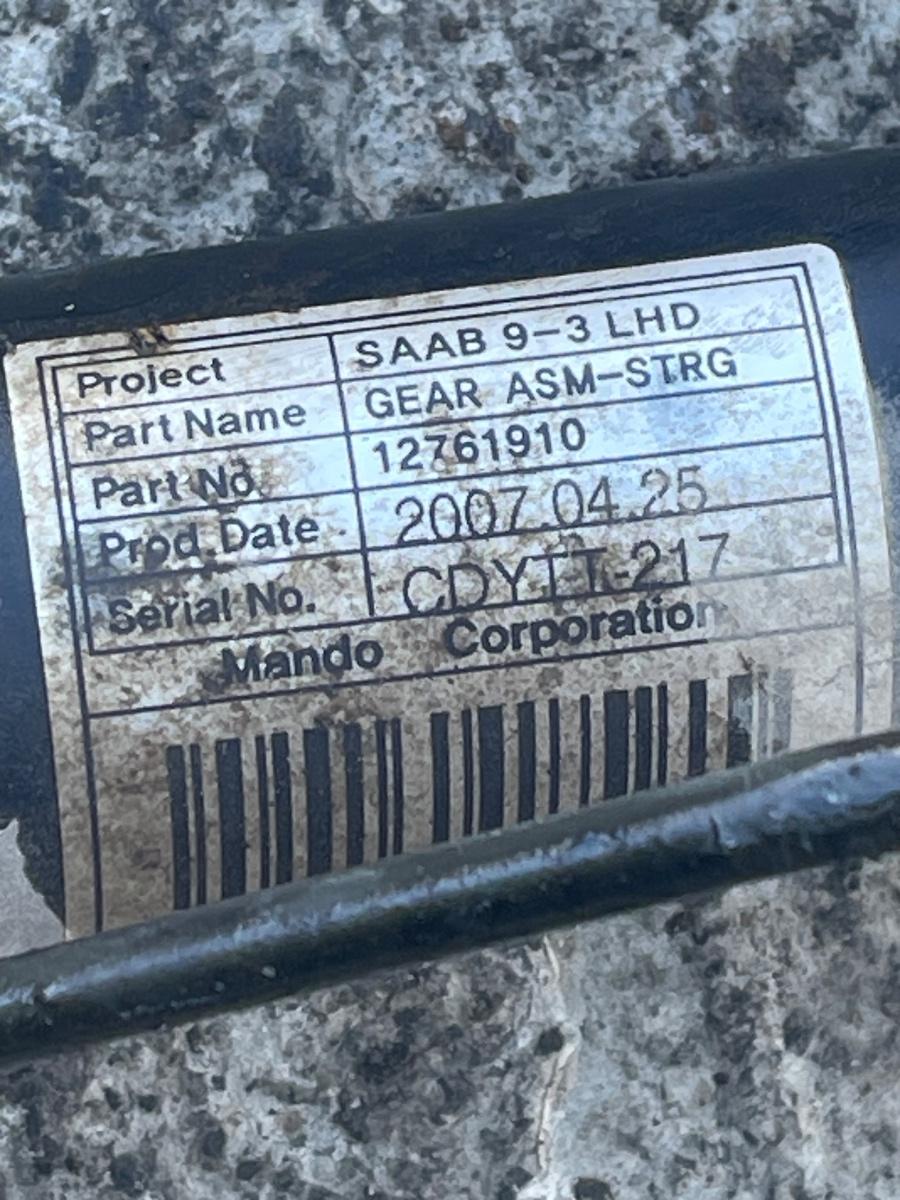 Caseta de directie CADILLAC BLS 2006 - >2.0B  Z20NET cv M09 12761910 – foto 3