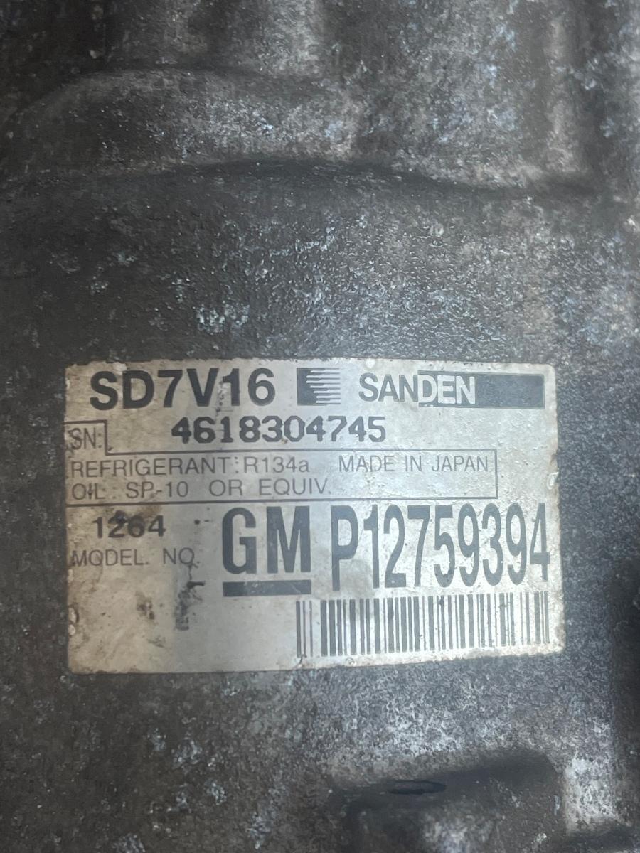 Compresor  AC CADILLAC BLS 2006 - > 2.0 T B207L, LK9(122CUL4), Z 20 NET GMP12759394 4618304745 – foto 3