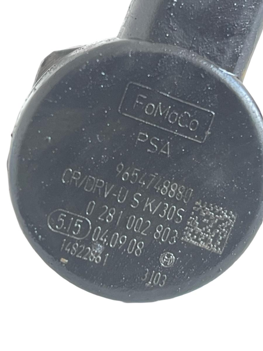 Rampa injectoare FIAT ULYSSE 179_ 2002 - 2011 2.2 D Multijet 4HS, 4HT (DW12BTED4) 0281002803 9654748880 – foto 3