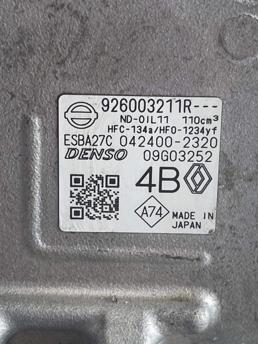 Compresor  AC DACIA JOGGER [ 2024 - > ] 1.6B HYBRID H4M-C6  042400-2320 / 926003211R – foto 5
