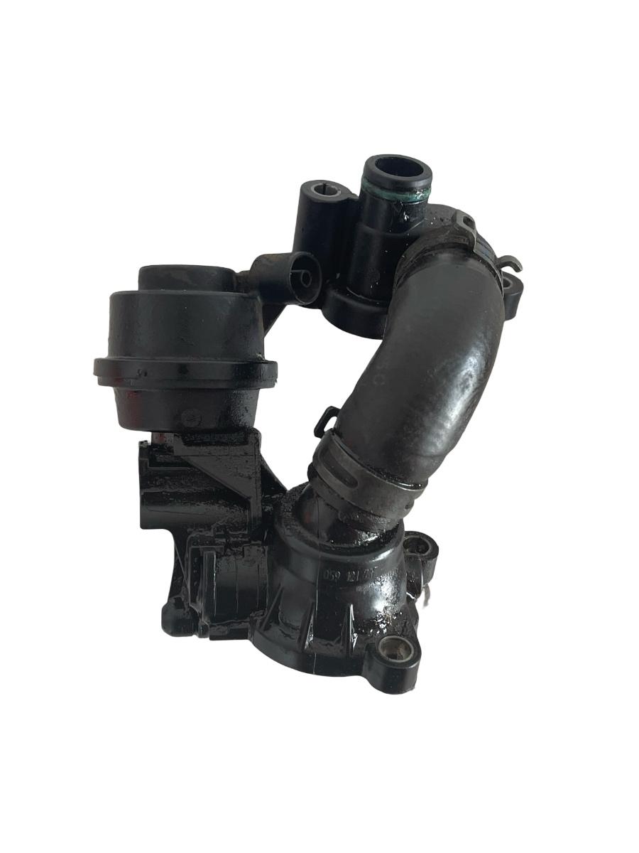 Flansa intermediara lichid racire AUDI A8 III 4H2, 4H8, 4HC, 4HL 2009 - 2018 3.0 TDI quattro CDTA, CDTC, CMHA 059121506H