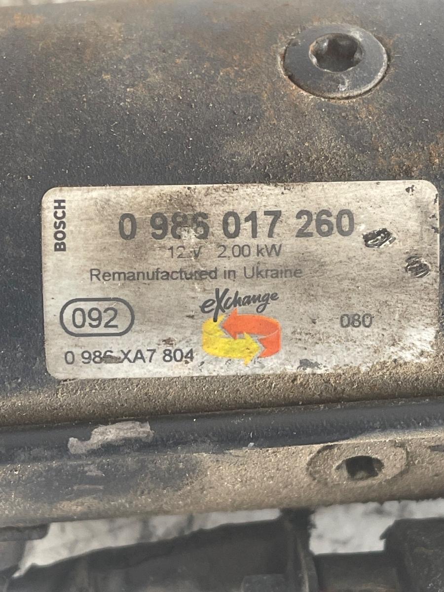 Electromotor MERCEDES-BENZ VITO Box 638 1997 - 2003 0986017260 – foto 3