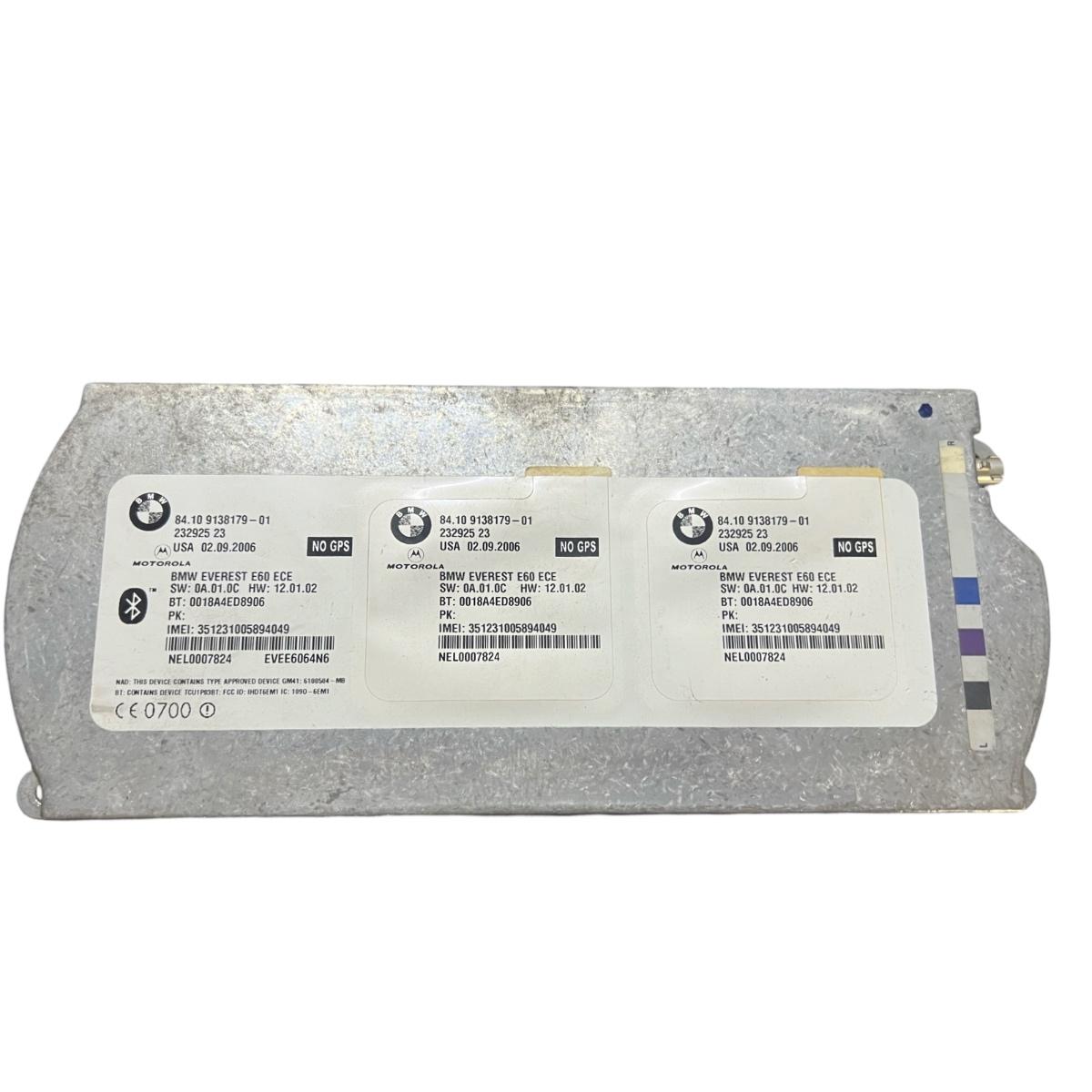 Modul Bluetooth BMW 6 E63 2004 - 2010 M S85 B50 A 8410913817901