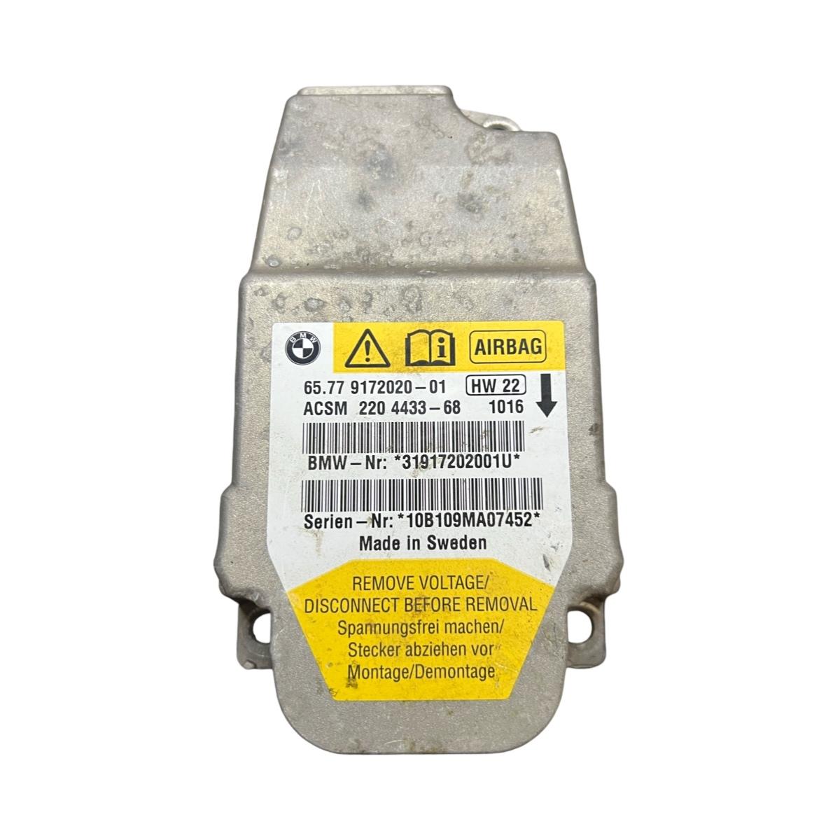 ECU Airbag BMW 6 E63 2004 - 2010 5.0 M S85 B50 A 9172020-01