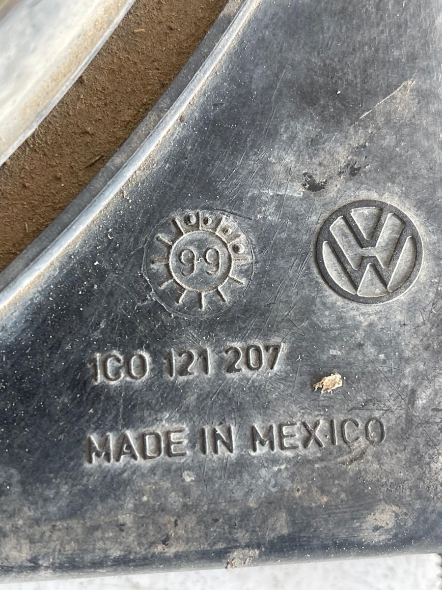 Ventilator AC radiator VOLKSWAGEN GOLF IV 1J1 / BEETLE / BORA 1997 - 2007 1C0121207 – foto 3