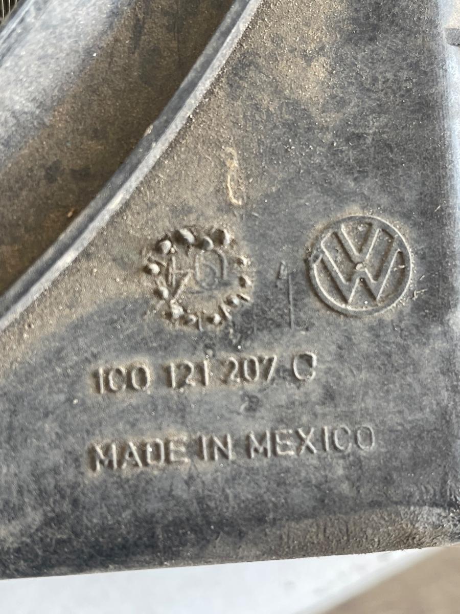 Radiator apa + carcasa Electroventilatoare VOLKSWAGEN NEW BEETLE 9C1, 1C1 1998 - 2010, VOLKSWAGEN GOLF IV 1J1 1997 - 2007 1C0121207C – foto 3