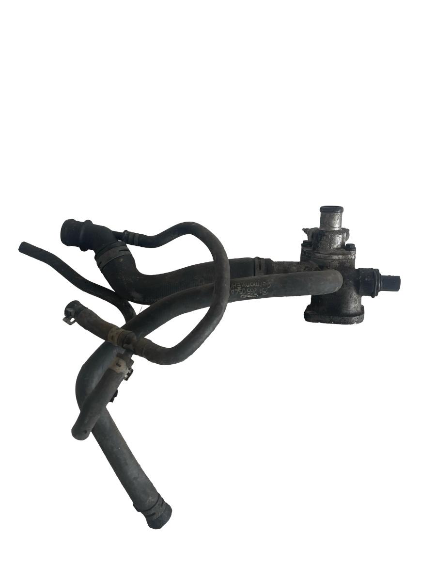 Flansa + furtun lichid de racire VOLKSWAGEN GOLF IV 1J1 1997 - 2007 1.9 TDI AGR, ALH 038121133A