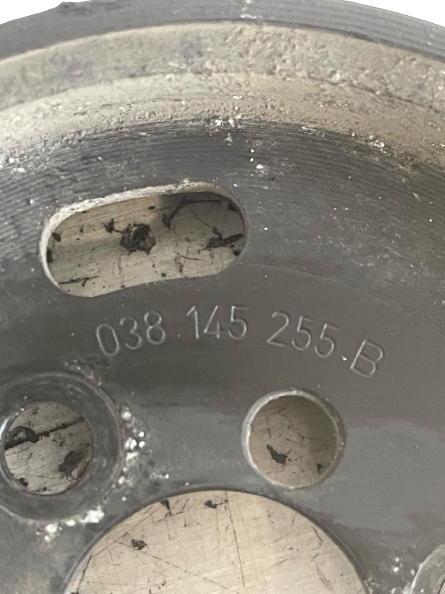 Fulie pompa servodirectie AUDI A4 III 8EC, B7 2004 - 2008 2.0 TDI BPW 038145255B – foto 2