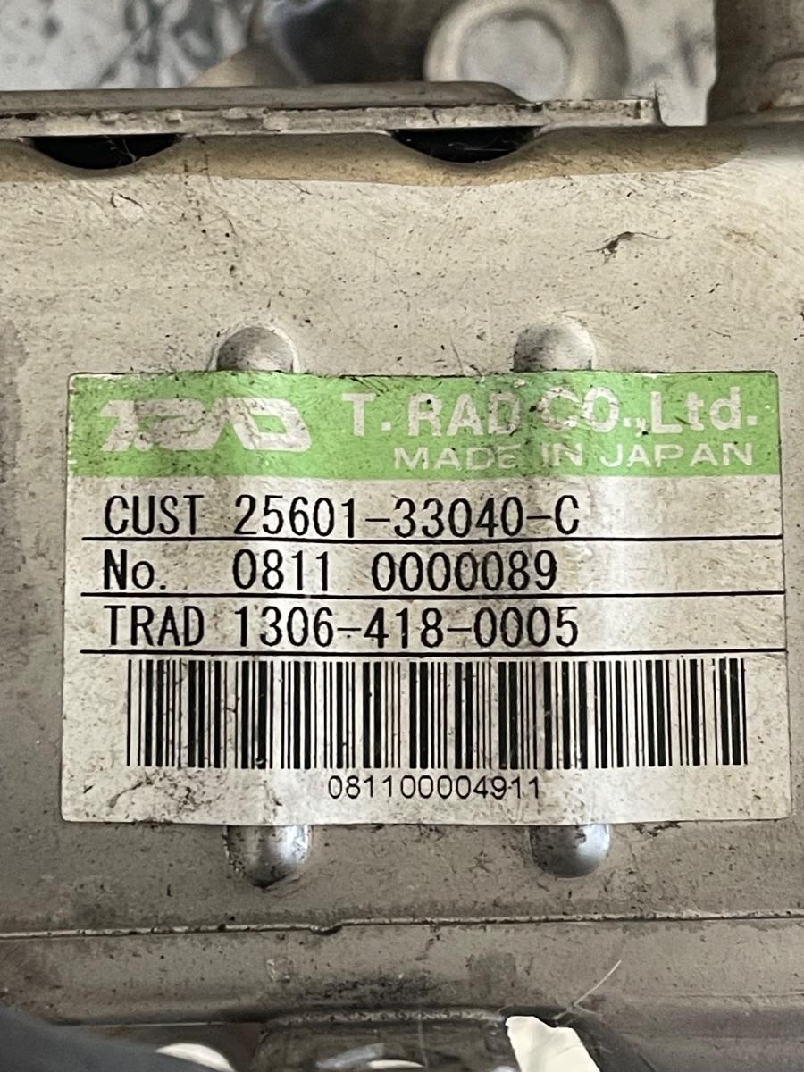 Racitor gaze EGR TOYOTA IQ _J1_ 2008 - > 1.4 D-4D 1ND-TV 1306-418-0005 25601-33040-C – foto 3