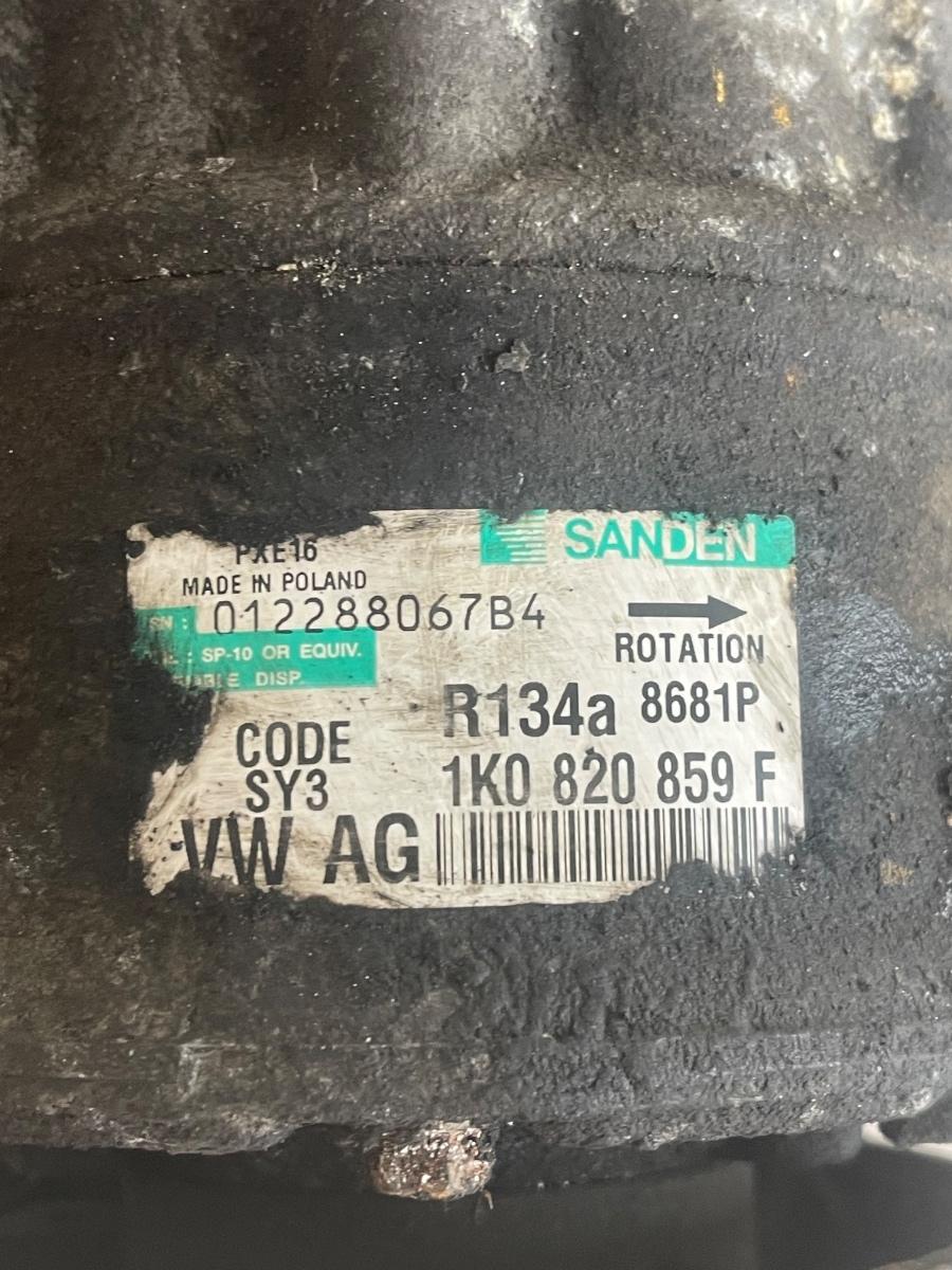 Compresor  AC VOLKSWAGEN PASSAT 3C2 2005 - 2010 1.9 TDI VAG 1K0820859F – foto 3