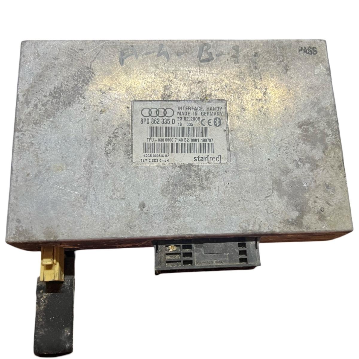Modul/unitate de control bluetooth AUDI A4 III 8EC, B7 2004 - 2008 8P0862335D