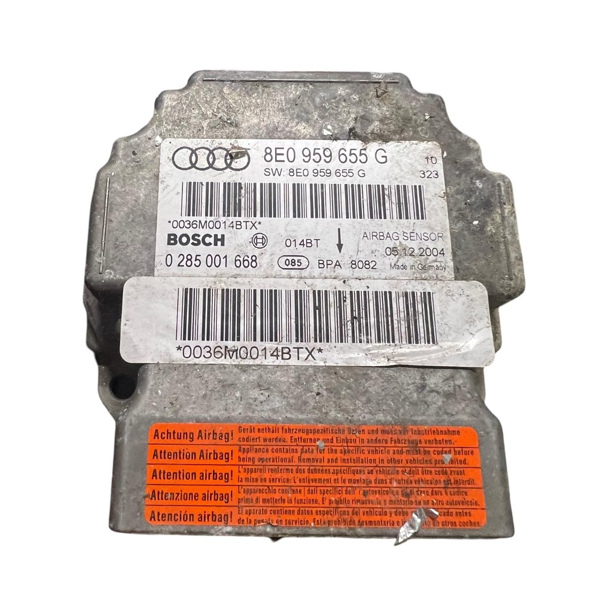 Modul/unitate de control airbaguri AUDI A4 III 8EC, B7 2004 - 2008 8E0959655G