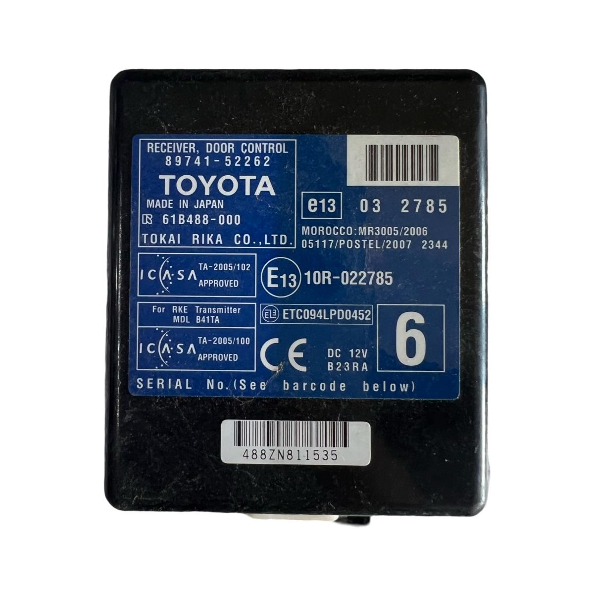 Modul de inchidere centralizata a usii  TOYOTA IQ _J1_ 2008 - > 8974152262