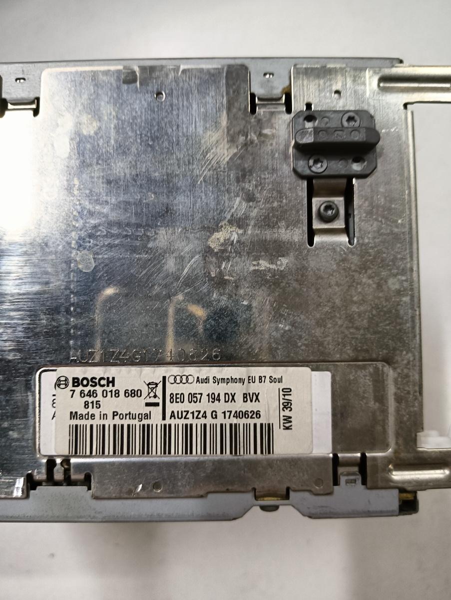 Cd player auto  AUDI A4 III 8EC, B7 2004 - 2008 8e0057194dx – foto 2