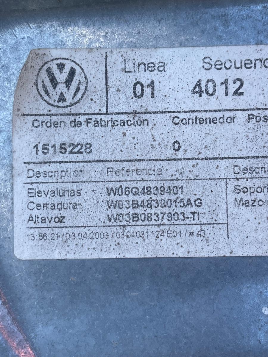 Portiera spate stanga VOLKSWAGEN POLO 9N_ 2001 - 2012 – foto 4