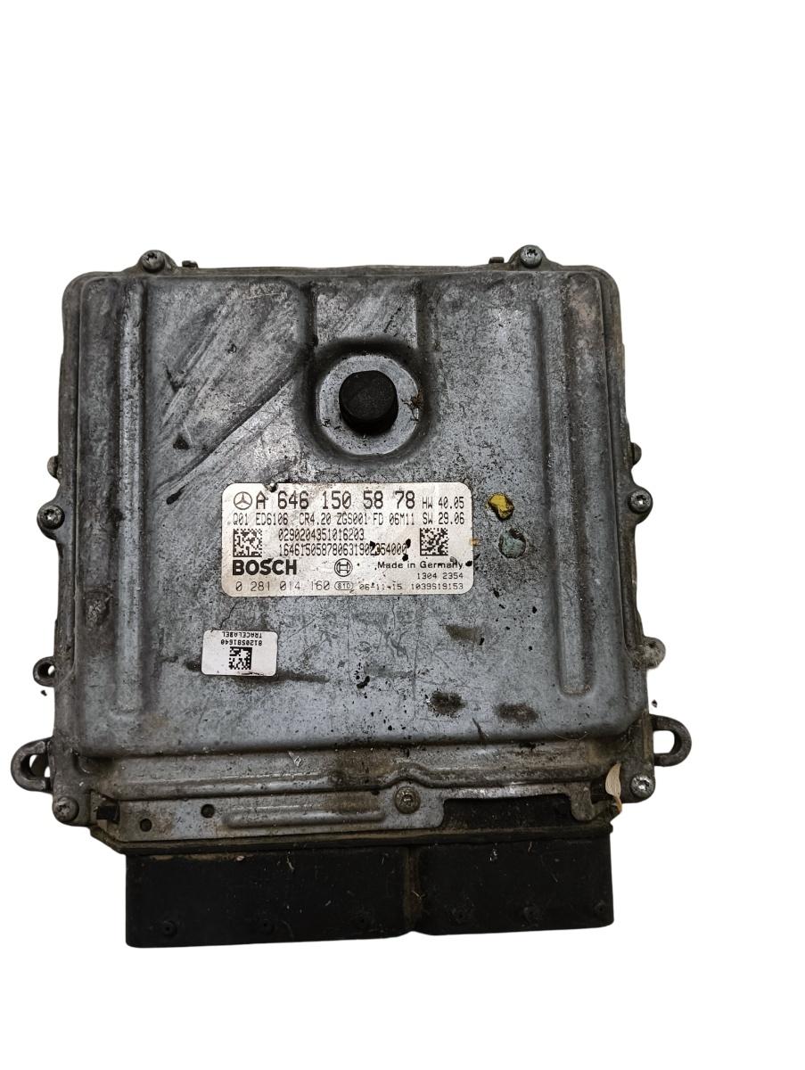 Calculator ecu MERCEDES-BENZ SPRINTER 3,5-t Box 906 2006 - > 3.0 319 CDI / BlueTEC OM 642.. 0281014160 A6461505878