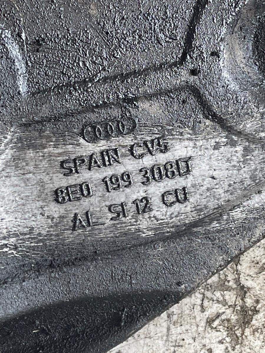 Suport motor dreapta AUDI A4 III 8EC, B7 2004 - 2008 1.9 TDI BKE, BRB 8E0199308D – foto 3