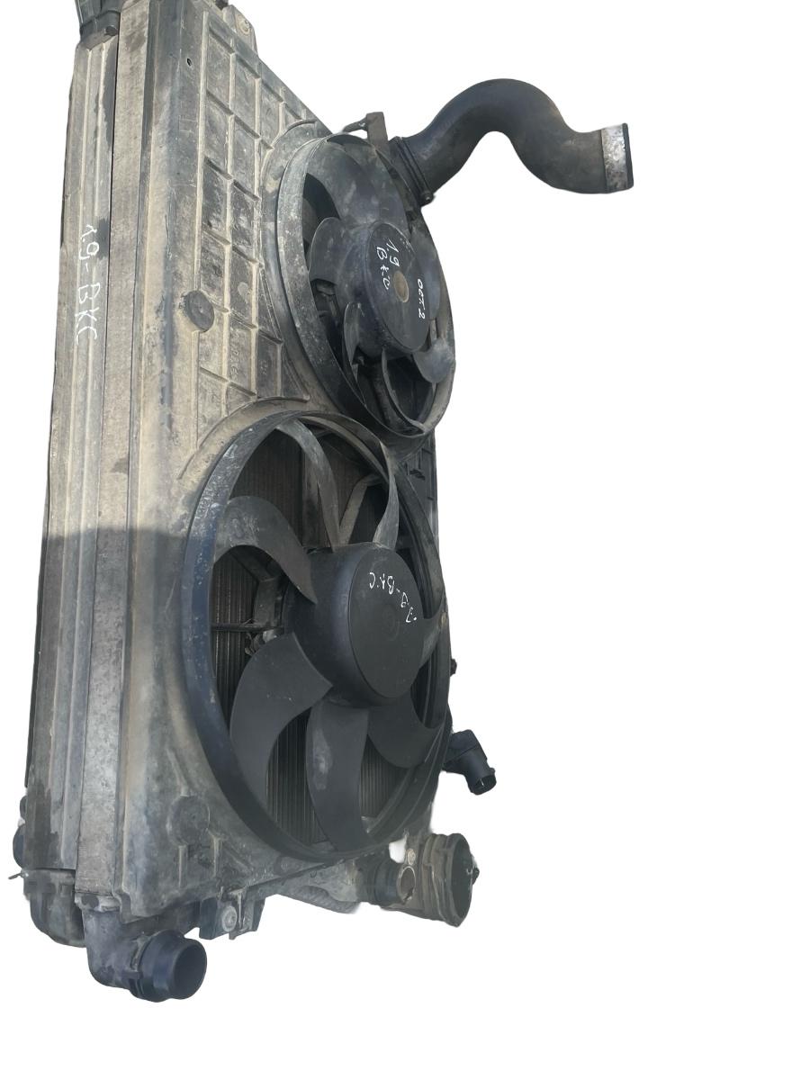 Ansamblu radiatoare SKODA OCTAVIA 1Z3 2004 - 2013 1.9 TDI BKC  1K0820411H / 1K0121253AA – foto 4