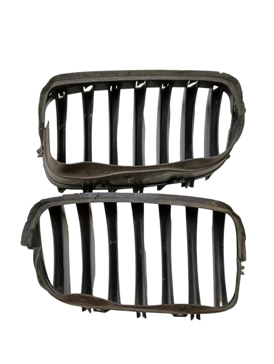 Set grila fata fara crom BMW X5 II E70 2006 - 2013 – foto 2