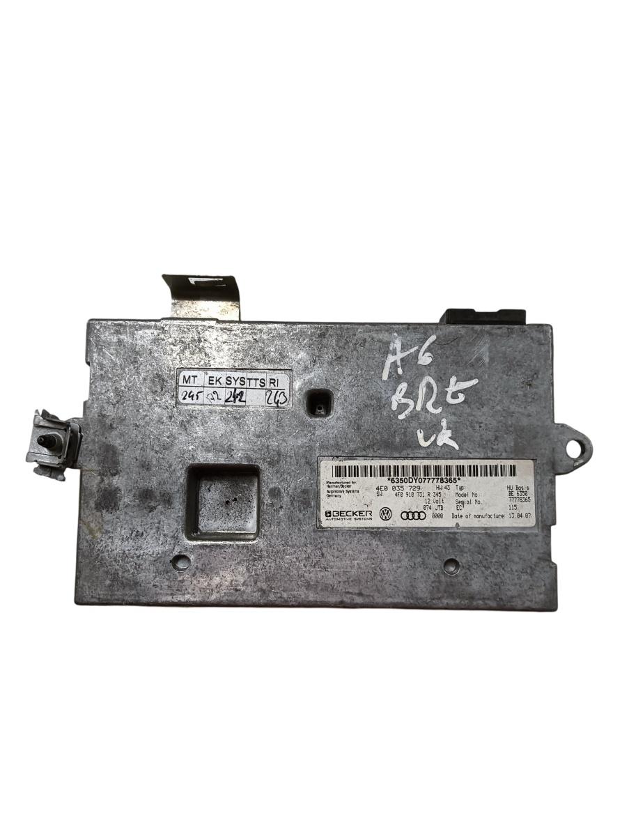 Modul MMI AUDI A6/S6 III Saloon 4F2, C6 2004 - 2011 SWF 4F0910731R 4e0035729