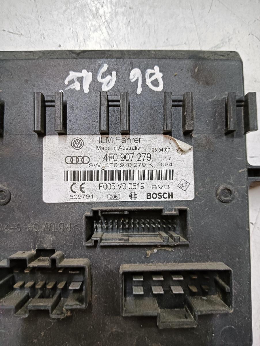 Modul de confort AUDI A6/S6 III Saloon 4F2, C6 2004 - 2011 TDI quattro BMK VAG 4f0907279 – foto 2