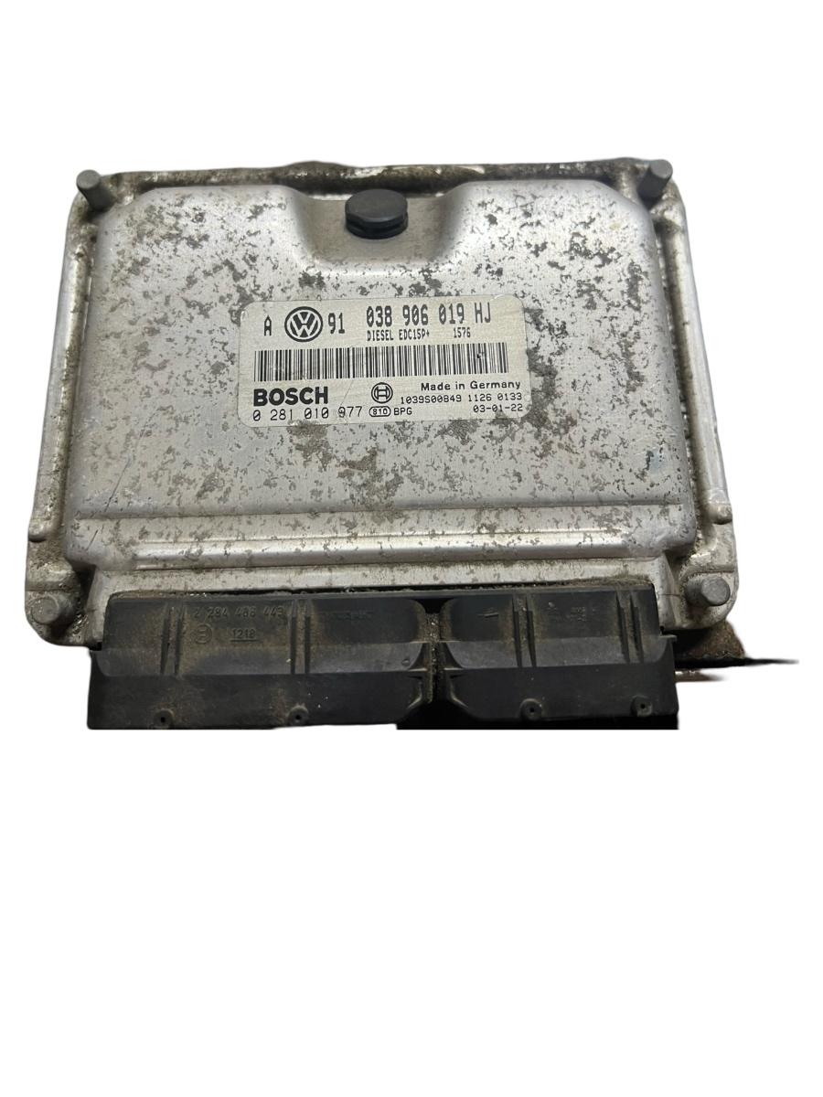 ECU modul/unitate de control motor VOLKSWAGEN BORA 1J2 1998 - 2013 TDI ASZ BOSCH 0281010977 038906019HJ – foto 2