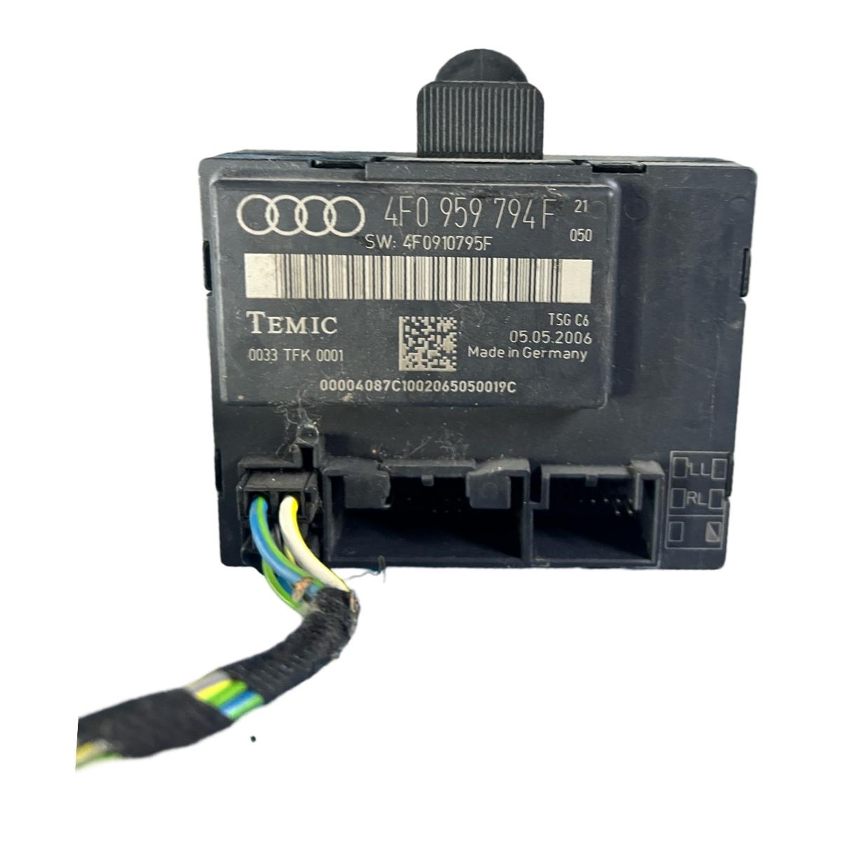 Modul/unitate de control portiera dreapta spate AUDI A6/S6 III Saloon 4F2, C6 2004 - 2011 4F0959794F – foto 2