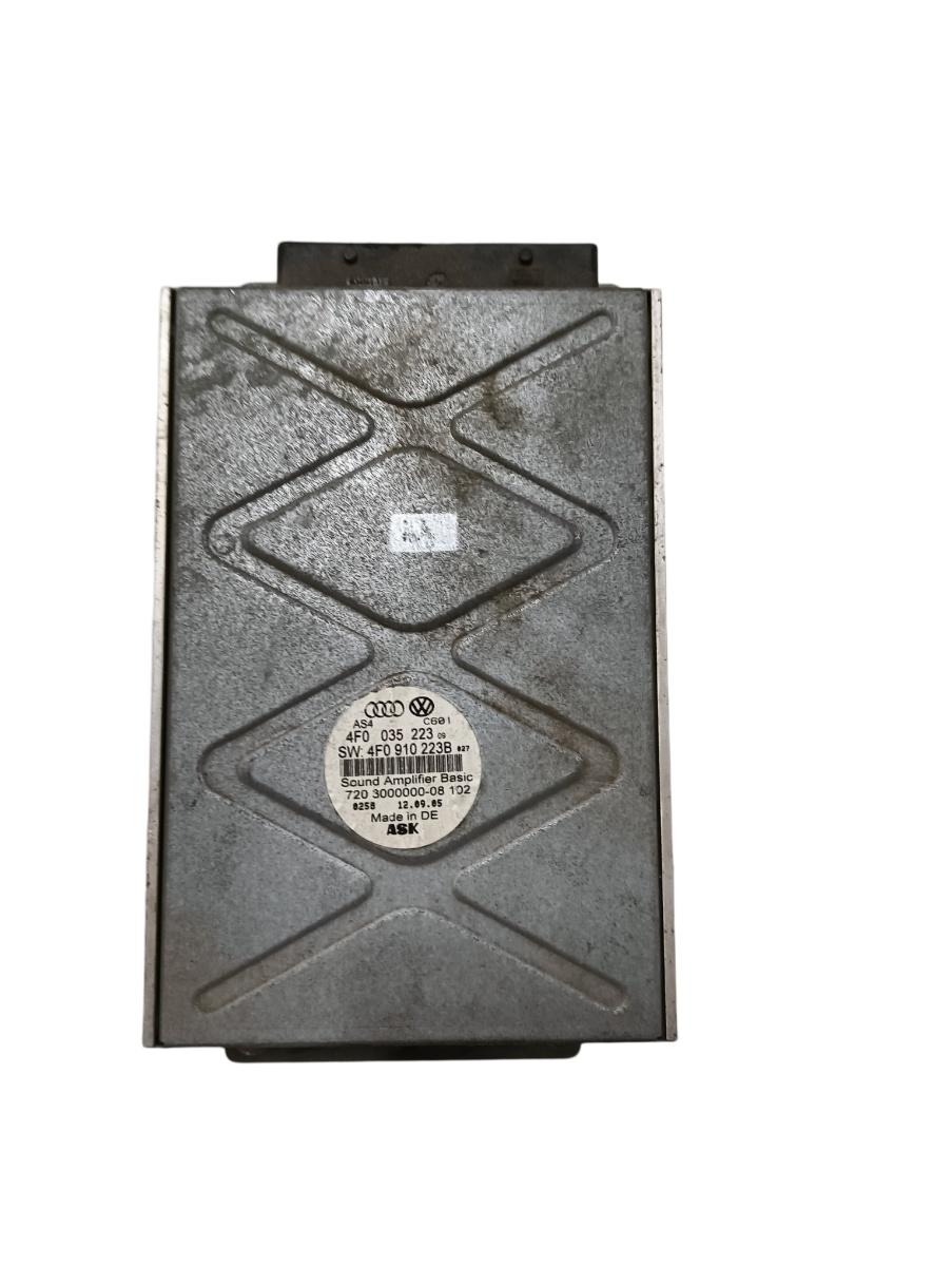 Amplificator audio  AUDI A6/S6 III Saloon 4F2, C6 2004 - 2011 TDI quattro BMK 4f0035223