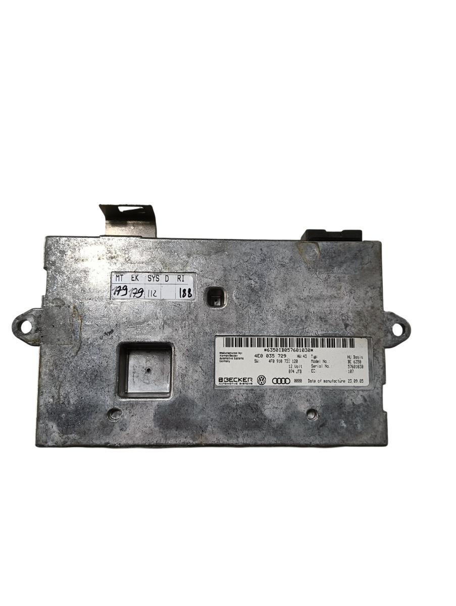 Unitate de control MMI AUDI A6/S6 III Saloon 4F2, C6 2004 - 2011 SWF 4F0910731R 4e0035729