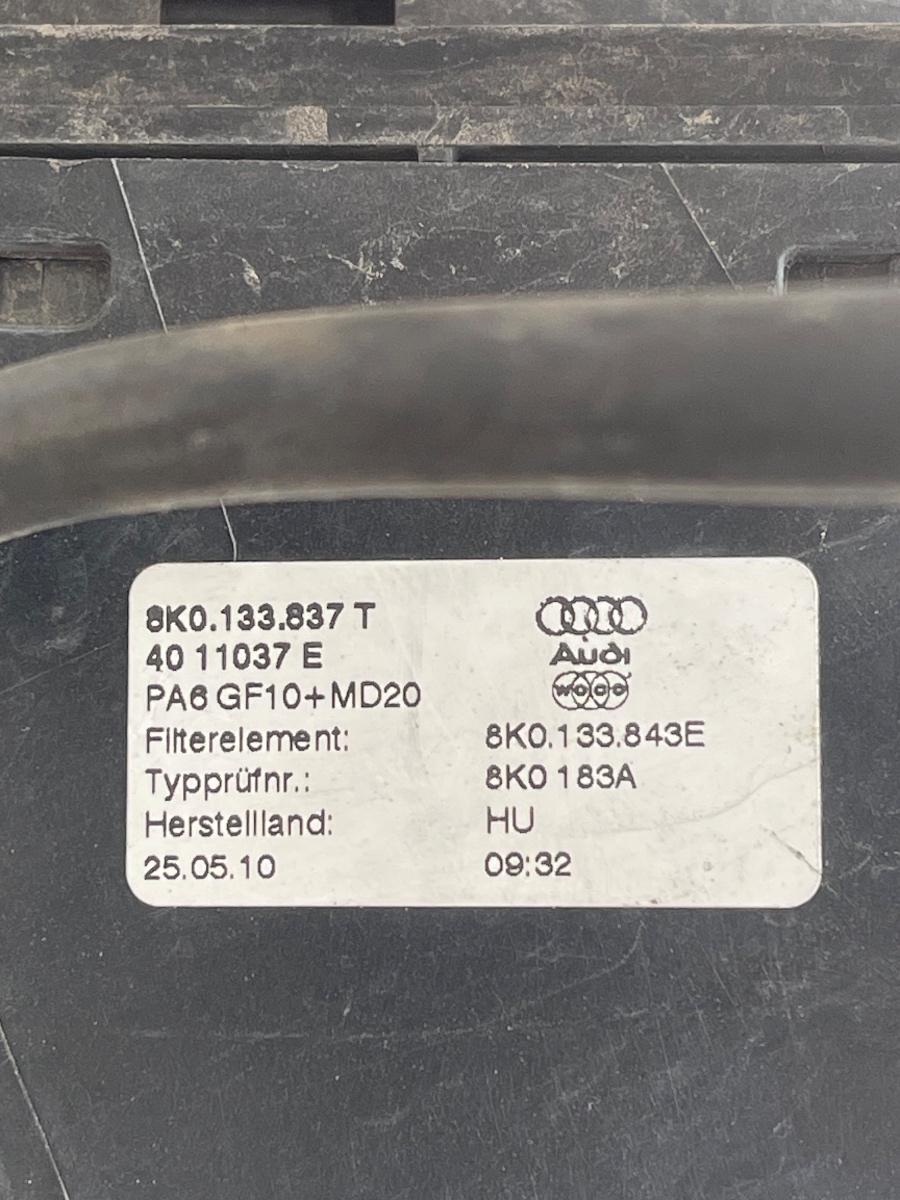 Carcasa filtru de aer AUDI A5/S5 8T3 2007 - 2017 2.0 TDI CAHA 8K0133837T – foto 2