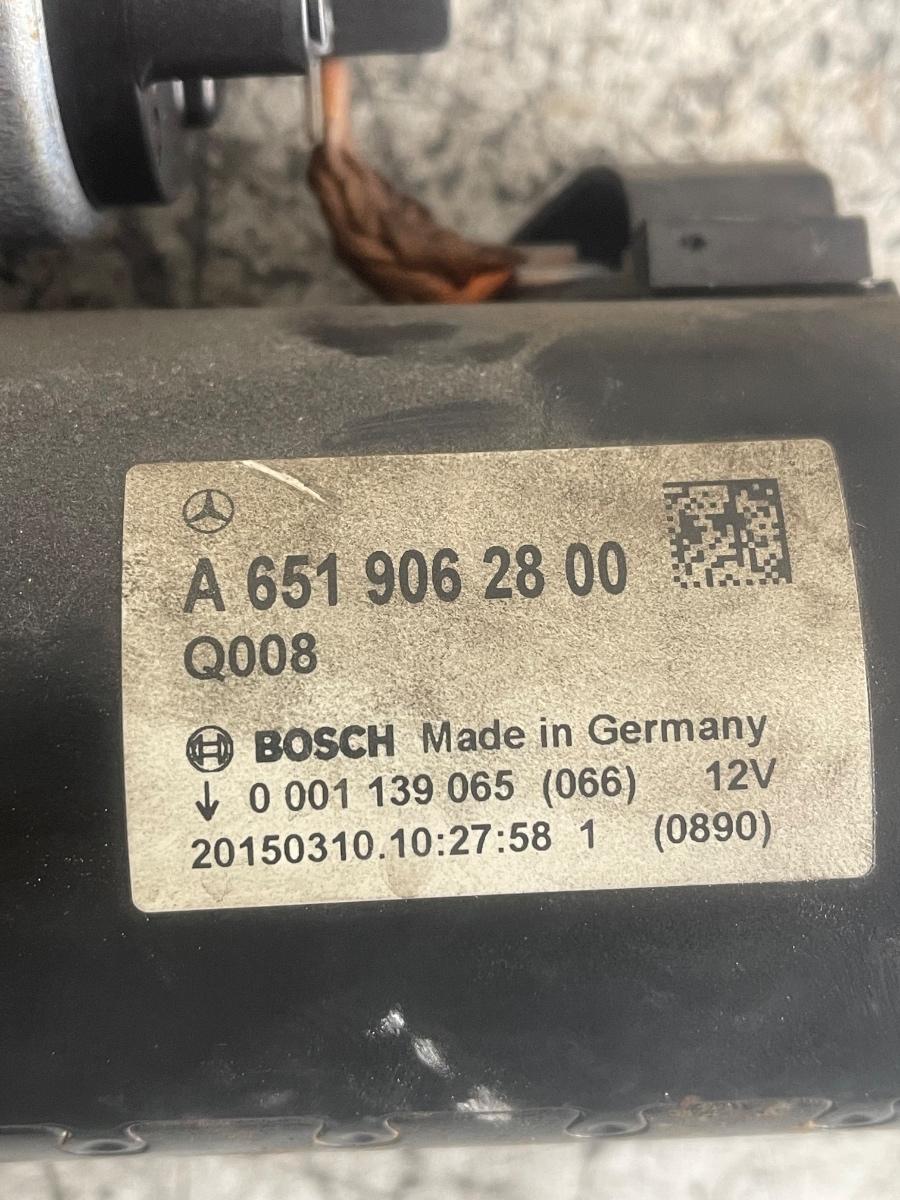 Electromotor MERCEDES-BENZ C-CLASS W205 2013 - > 2.2CDI A6519062800 – foto 3