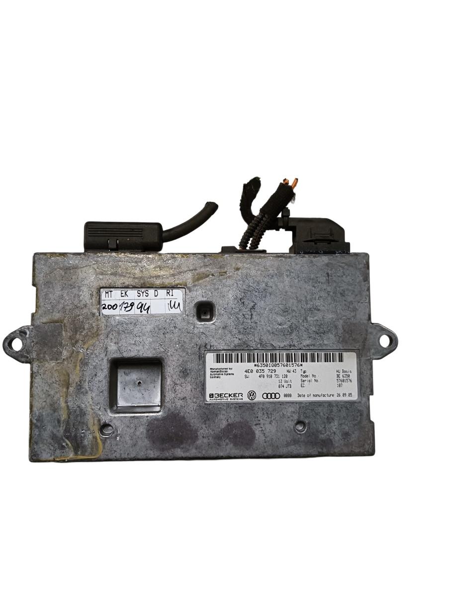 Unitate de control MMI AUDI A6/S6 III Saloon 4F2, C6 2004 - 2011 SWF 4F0910731R 4e0035729