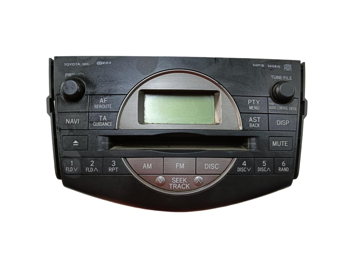 Cd player auto  TOYOTA RAV 4 III _A3_ 2005 - 2013 8612042140