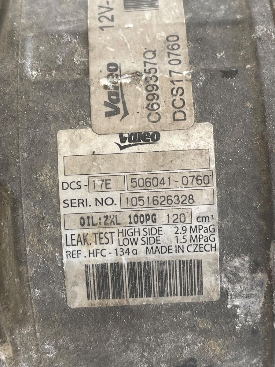 Compresor  AC SKODA OCTAVIA 1Z3 2004 - 2013 1.9 TDI BJB C699357Q / DSC170760 – foto 2