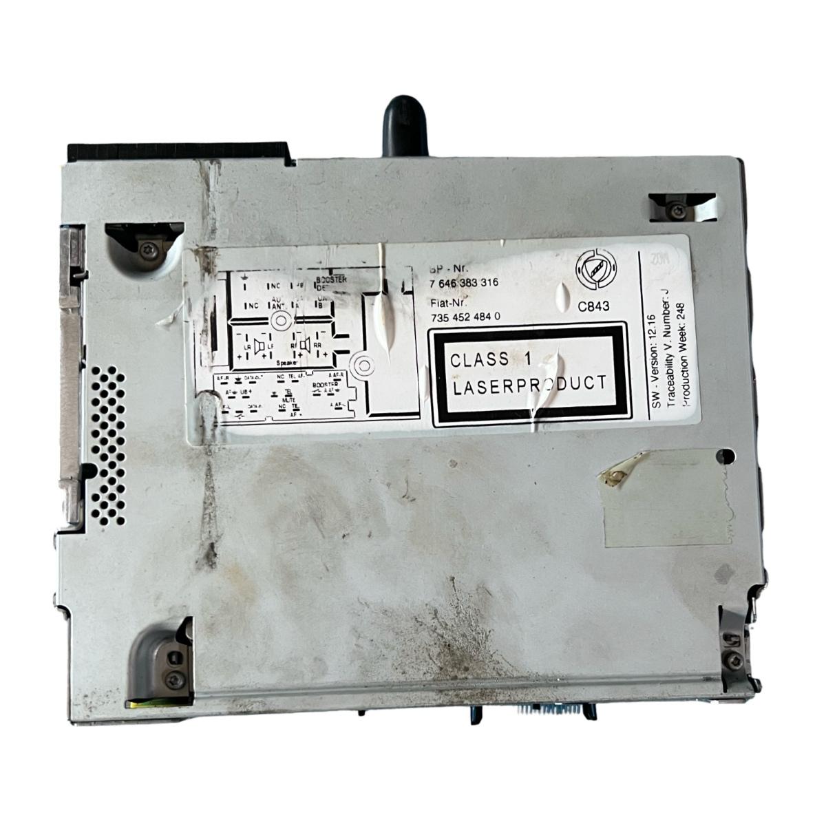 Player CD/DVD sistem de navigatie FIAT 500 312 2007 -> 7464363315
