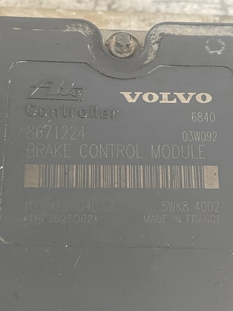 Pompa ABS VOLVO S60 I 384 2000 - 2010 2.4D EURO3 8671224 – foto 3
